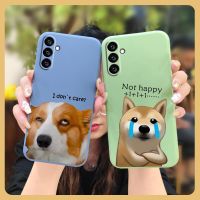 Solid color Liquid silicone shell Phone Case For Samsung Galaxy A24/SM-A245F soft shell protective case cute Back Cover