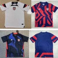 shot goods Top quality NEW 2022 U.S.A Soccer Jersey United States national team Football Uniform