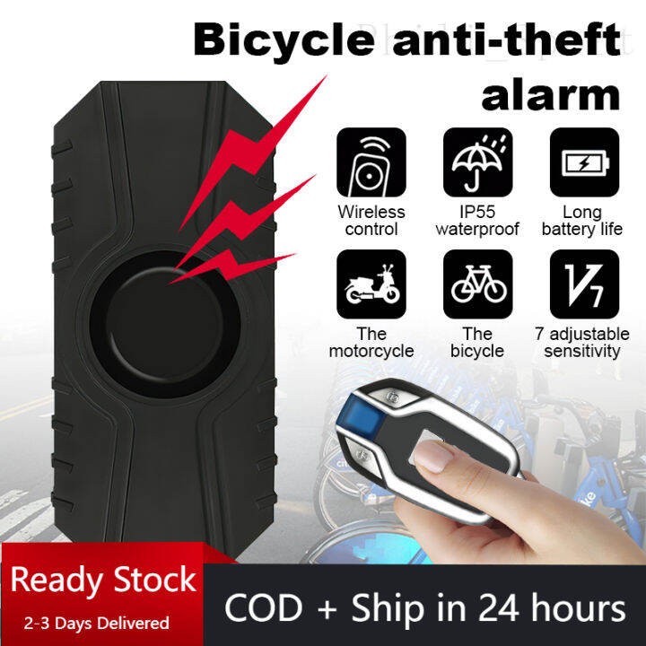 Wireless Remote Control Safety Alarm for Motorcycle Bike Anti Theft
