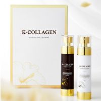 K-COLLAGEN, Plant Collagen Whitening Ampoule &amp; Essence Set