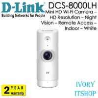 DCS-8000LH Mini HD Wi-Fi Camera – HD Resolution  Night Vision  Remote Access  Indoor  White/ivoryitshop