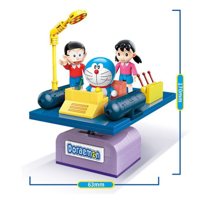 doraemon-twinkle1-ของเล่นตัวต่อโดราเอมอนสําหรับเด็ก