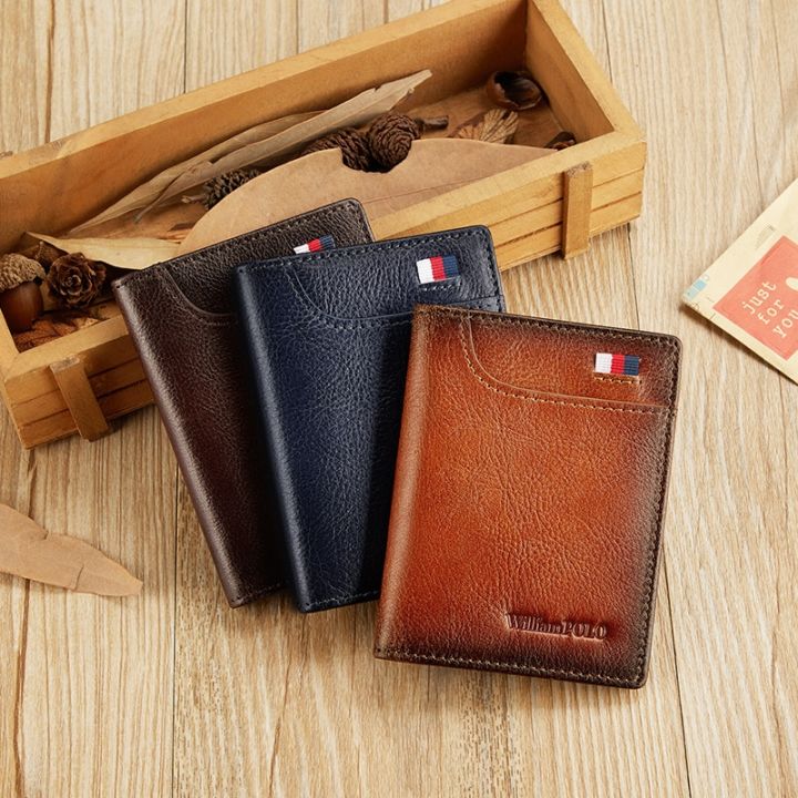 layor-wallet-หนังผู้ชาย39-s-ผู้ถือบัตรกระเป๋าสตางค์บางย้อนยุคบัตรปกกระเป๋ามินิการออกแบบใหม่สั้นกระเป๋าบัตรบางเฉียบ