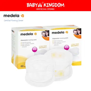  Medela Nursing Pads, Disposable Breast Pad, Pack of 60 :  Medela : Baby