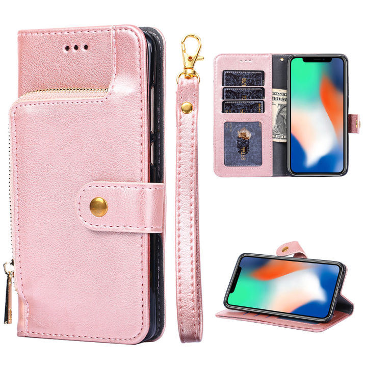 เคสสำหรับ-realme-10t-5g-เคสกระเป๋าสตางค์มีซิปพับได้ฝาครอบมีที่เก็บบัตรเป็นหนังเคสโทรศัพท์กระเป๋าเงิน