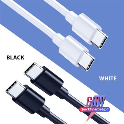 1.5/2 Meter Usb PD Type C Cable Usb-C To Usb-C Cable Super Fast Charging QC4.0+ for Samsung Galaxy Note10 Plus Note 10 + Macbook Cables  Converters
