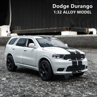 1:32 Dodge Durango SUV รถโลหะผสมรุ่น D Iecast โลหะรถของเล่นรุ่นเสียงและไฟดึงกลับคอลเลกชันของขวัญเด็กจัดส่งฟรี