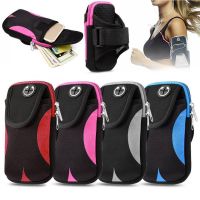 Hot New Breathable Sports Arm Band Bags Fashion Adjustable Exercise Phone Holder Running Gym Jogging Armband For All Phones