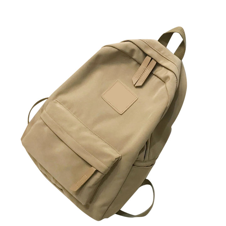 กระเป๋านักเรียนผู้หญิงความจุสูงทำจากไนลอนกระเป๋าเป้สะพายหลังแฟชั่นสำหรับเดินทางเดินป่าไปโรงเรียน
