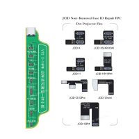 JCID Non-removal Face ID Repair Cable Non-Soldering Tag-on Dot Projector Read and Write Iphone X-12