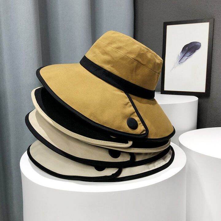 korean-fisherman-hat-womens-sun-shade-all-match-big-brim-sun-hat-uv-protection-cover-face-big-brim-sun-protection-hat-summer