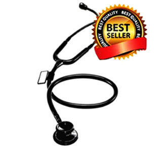 MDF หูฟังทางการแพทย์ Stethoscope Acoustica 747XP#BO (สีดำล้วน)