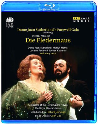 Bat night Joan Sutherland farewell party Pavarotti Chinese subtitles (Blu ray BD25G)