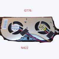 พัดลมระบายความร้อนแล็ปท็อปใหม่สำหรับ Msi GT76 N422 PABD0A308SH 5V 1.0A 9SG-048CN RTX2080 9 I9-9900K 2070 PABD185