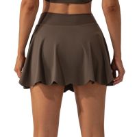 CHRLEISURE Tennis Skirt for Women Mini Golf Skorts Breathable Slim Sports Shorts Elastic Naked Feeling Fitness Skirts Sportswear