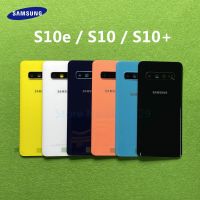 【❖New Hot❖】 diyi45718 ฝาหลัง Samsung สำหรับ Samsung Galaxy S10 Plus S10 S10e S10 G9750 Sm-G975f G9730 Sm-G973f G970ด้านหลังเคสกระจกหลัง