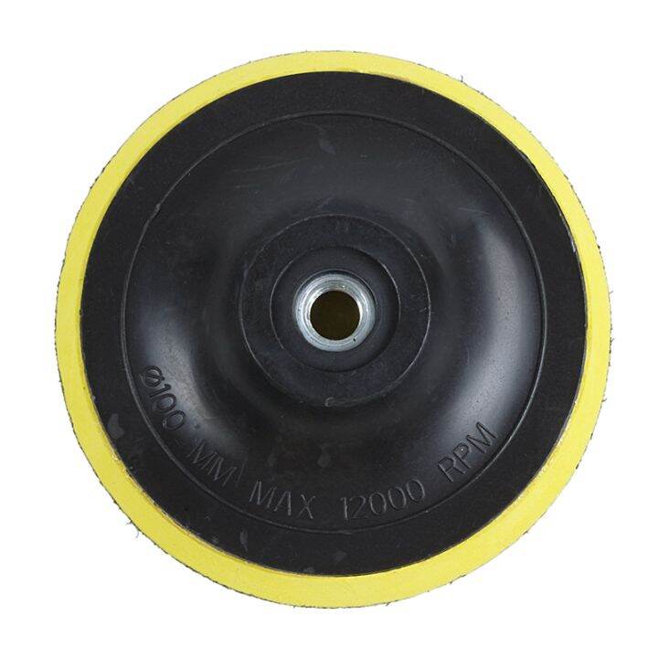 Angle Grinder Sanding Polishing Hook And Loop Backing Pad 4