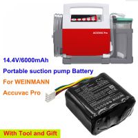 [COD] 6000mAh Battery WM11603 110746 O for WEINMANN Accuvac