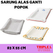 MENG HONG Sarung Alas Ganti Popok Bai Cover For Baby Car Mat 80 X 55 Sim