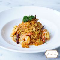 [E-Voucher] Audrey -- Audrey E-Coupon Spaghetti Tom Yum Kung -- E-Coupon Audrey สปาเก็ตตี้ต้มยำกุ้งเล็ก ราคาปกติ 258 บาท