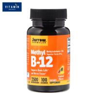 Vitamin B12 รสผลไม้รวม 2500 mcg, Jarrow Formulas, Methylcobalamin, Methyl B-12, Tropical Flavor, 2500 mcg, 100 Lozenges, วิตามินบี12, Vitamin B-12