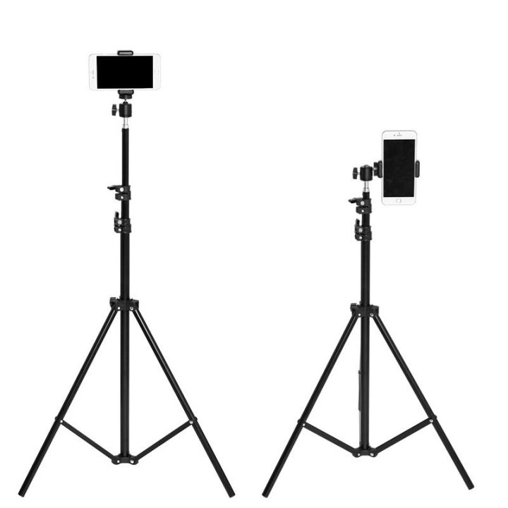 1-4-screw-head-universal-tripod-aluminum-selfie-lamp-stand-mobile-phone-video-live-digital-camera-photography-ring-light-tripods