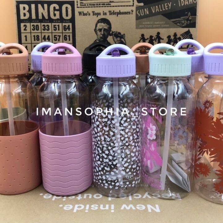 TYPO Drink Bottle/Botol Typo/1 L /500 ml/ 700 ml water drinking bottle Lazada