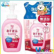 HCM Nước rửa bình sữa Arau Baby Bình 500ml - túi 450ml