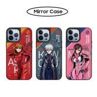 Casetify EVANGELION EVA Asuka Kaworu Mari Mirror Soft Silicone Case Cover For iPhone X XS XR 11 12 13 Mini 14 Plus Pro Max Casing