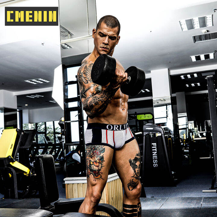 cmenin-orlvs-3pcs-ins-สไตล์ผ้าฝ้ายผู้ชายเซ็กซี่กางเกงนักมวยกางเกงขาสั้นกางเกงสบายกางเกงในชายนักมวยกางเกงในผู้ชาย-or92