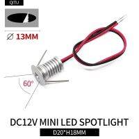 【♘COD Free Cas♘】 sdis shop ไฟฉายขนาดเล็ก Led 13Mm ฝังตู้โชว์ Dc12v เพดานบ้านไฟติดเพดาน Diy ดาวน์ไลท์ขนาดเล็ก