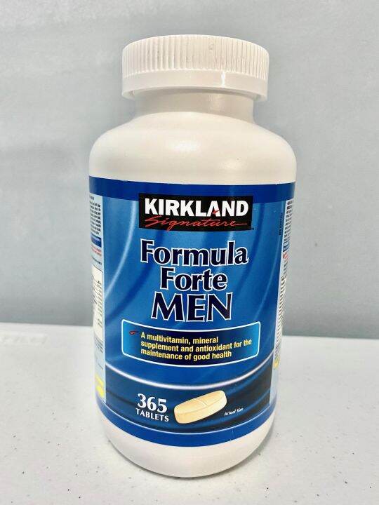 Kirkland Signature Formula Forte Men Multivitamins Lazada PH