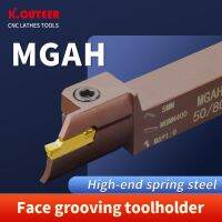 MGAH High-End Spring Steel MGAH320R MGAH325R End Face Grooving Knife Large Range 24/400Mm For MGGN/MGMN300 Carbide Insert Lathe