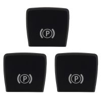 3X Car Parking Brake Hand Brake P Button Switch Cover for BMW X5 E70 2006-2013 X6 E71 2008-2014