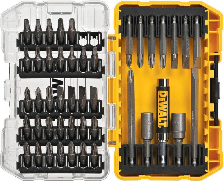 dewalt-screwdriver-bit-set-with-tough-case-45-piece-dw2166-45-piece-screwdriving-set-screwdriver-bit-set