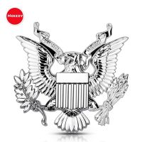 Noizzy Hawk Seal Of The President United States 3D Metal Chrome Badge Gunmetal Emblem Auto Motorcycle Sticker Trunk Fender Gold