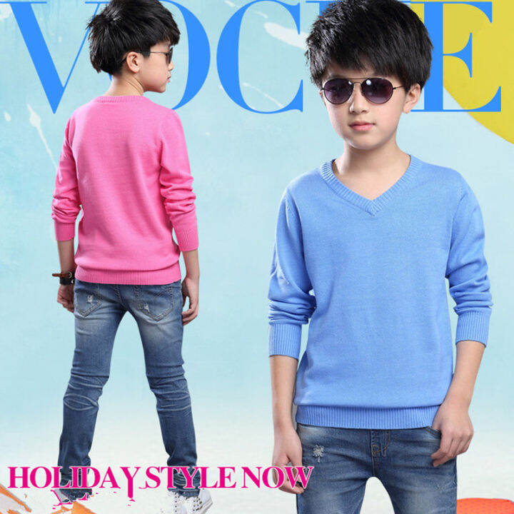 fashion-boys-sweater-knitting-pattern-spring-children-pullovers-tops-cotton-kids-outerwear-clothes-pure-color-sweater-4-16y