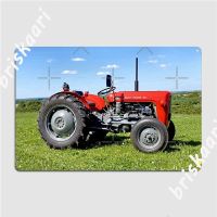 【hot】☎  Massey Ferguson 35 Tractor Metal Signs Wall Cave Tin sign Posters