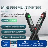 A3007 Digital Multimeter Pen 6000 Count Non Contact AC/DC Diode Tester Tool