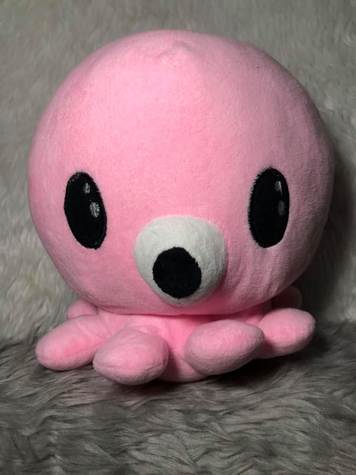 K-Drama Legend Of The Blue Sea Gianna Jun Pink Octopus Plush Stuffed Doll 