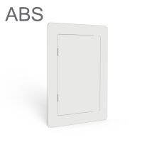 แผงเชื่อมต่อพลาสติก2ชิ้นสำหรับประตูทางเข้า Drywall ABS 5ชิ้น100X150มม. 150x22 5มม. ผนังฝ้าเดานฝาครอบสีขาวรายการสี่เหลี่ยม