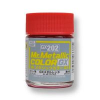 Mr.Hobby Mr.Metallic Color GX202 Metal Red 4973028033335