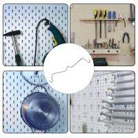 Perforated Board Fixing Buckle Peg Hooks Stainless Locks Pegboard Clips Secure Accessories