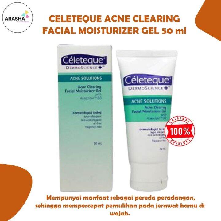 CELETEQUE ACNE CLEARING FACIAL MOISTURIZER GEL 50 ML Perawatan Kulit