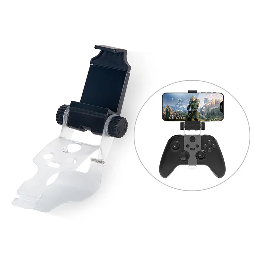 SUNKY PS4 Slim Pro Controller Android Phone Clip, 180 Degree Gaming Holder  Mount Stand Bracket for