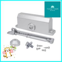 โช๊คอัพตั้งค้าง SOLO 502 สีเงินHOLD-OPEN DOOR CLOSER SOLO 502 SILVER **หมดแล้วหมดเลย**