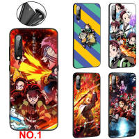 Casing หรับ Xiaomi Redmi Note 10s 10 10T 11S 11 K30 K40 K50 Pro Z00M Plus 10pro K30i S2 Mi Poco X3 NFC GT NEO X2 AN7 Anime Demon Slayer Kimetsu no Yaiba Pattern Phone เคสโทรศัพท์