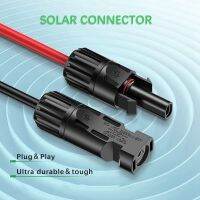 4X Solar Y Branch Cable Connectors,Solar Cable Parallel Adaptor in Pair for Solar Pane,Cable Wire Plug Tool Kit