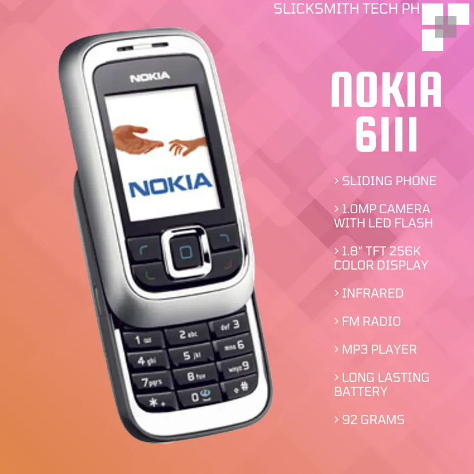 Nokia 6111 Factory Unlock | Vintage Phone | Lazada PH