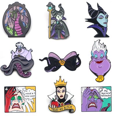 【CW】 LB1611 Anime Ursula Enamel Pins and Brooches for Fashion Lapel Pin Decoration  Badge Gifts